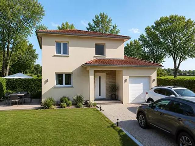 Dompierre sur Veyle 01240 Achat / Vente maison neuf 5 pièces t5