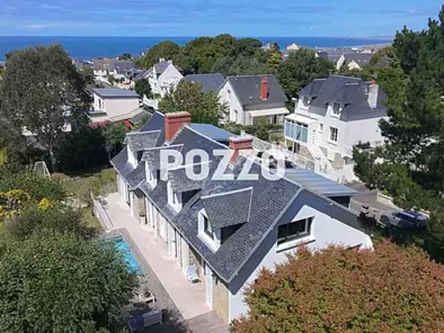 Donville les Bains 50350 Achat / Vente maison 7 pièces t7 piscine terrasse