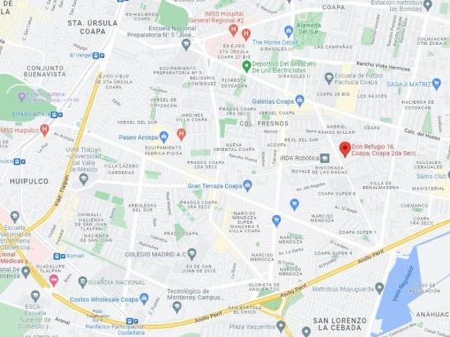 CASA EN VENTA EN COL COAPA TLALPAN CIUDAD DE MEXICO