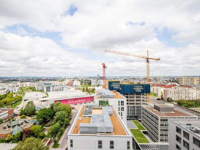 Donaustadt 1br w/ playground & gym, nr school, Vienna Amsterdam Apartments for Rent