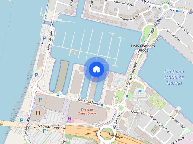 Dock Head Road, The Quays, Chatham Maritime