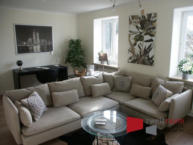 Dodesheide, modern möblierte 2 Zimmer Wohnung mit PKW Carport in ruhiger Lage