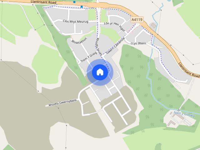 Dol Glaswg, Capel Llanilltern, CF5