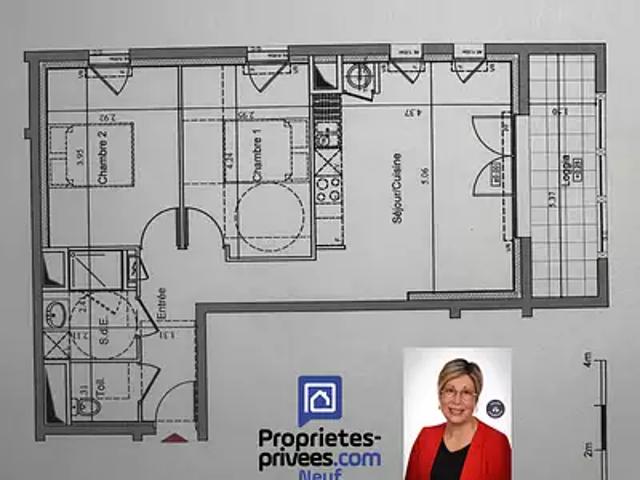 Dol de Bretagne 35120 Achat / Vente appartement 3 pièces t3