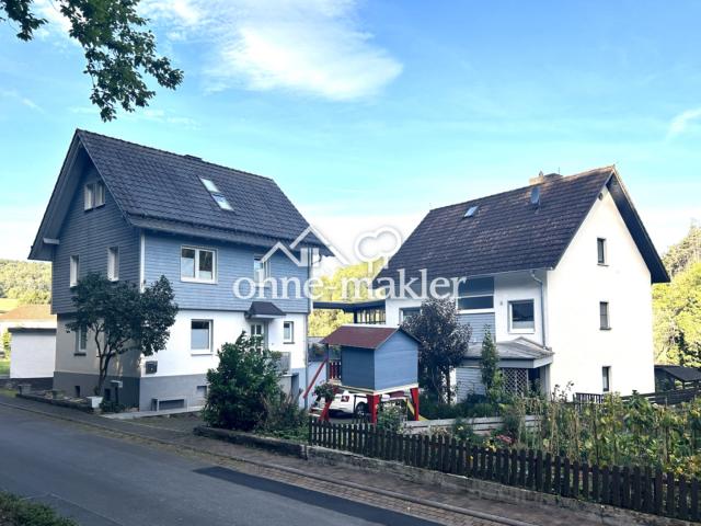 Doppel Idylle in 37296 Ringgau: 2 Häuser am Bach in perfekter Pendlerlage!