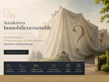 Doppel Pack! Mehrfamilienhaus + Einfamilienhaus + Ferienwohnungen