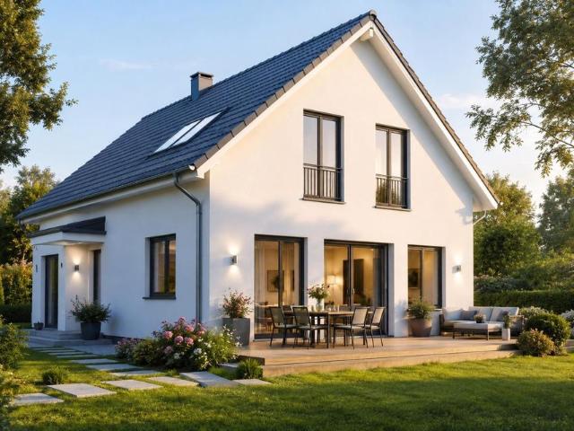 Doppelhaus Neubau Dießen am Ammersee von Privat Baupartner ges