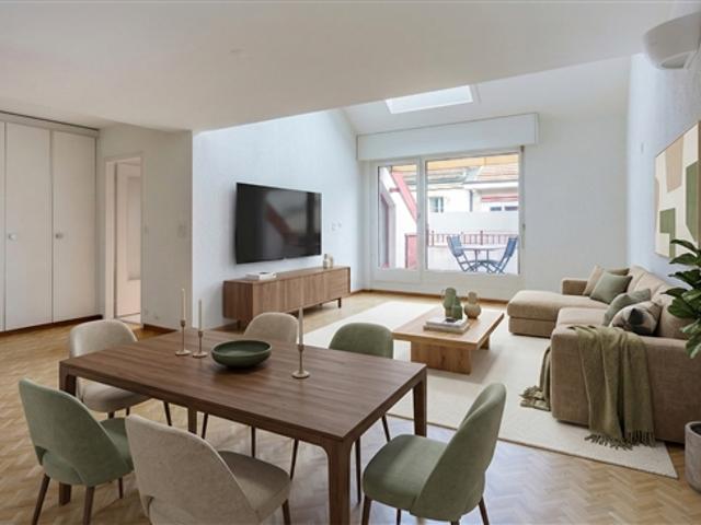 Doppelhaus Penthouse in Eaux Vives