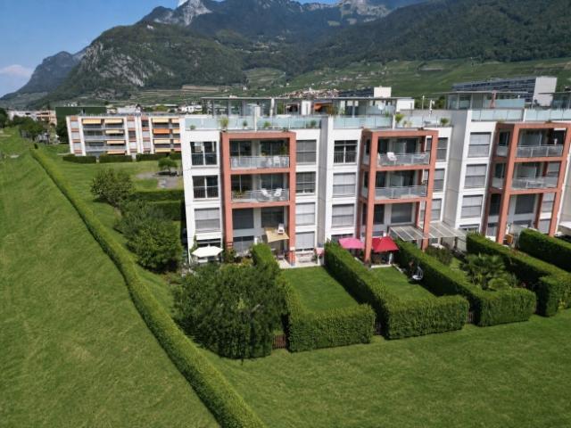 Doppelhaus von 136 m² mit Terrasse und Blick auf die Dents du Midi, im Herzen von Aigle