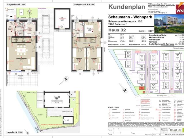 Doppelhaus zur Miete in Pottendorf mit Garten und großzügiger Terrasse! 16/2 Haus 32