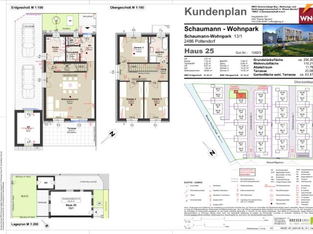 Doppelhaus zur Miete in Pottendorf – Ruhige Lage, hochwertige Ausstattung! 13/1 HAUS 25