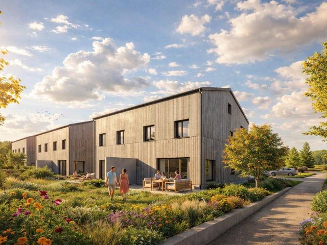 BAUSTART FIXIERT DOPPELHÄUSER in ZIMMERMEISTERQUALITÄT ab 109 m² bis 140 m² nachhaltig leben im Marktort Neuhofen an der Krems