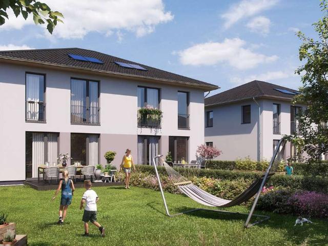 Doppelhaushälfte mit Terrasse