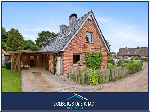 Doppelhaushälfte mit Carport, Energieklasse B! Wohnfl. ca. 59 m² + ca. 39 m² wohnlich ausgebautes D