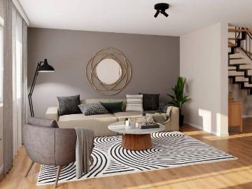 Doppelhaushälfte mit Garten und Dachterrasse im Effizienzhaus Standard 55