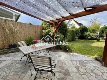 Doppelhaushälfte mit Gartenidylle & Kamin in Bestlage