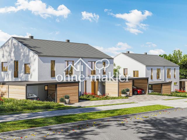Einziehen statt Bauen – schlüsselfertige Neubau DHH mit niedrigen Energiekosten