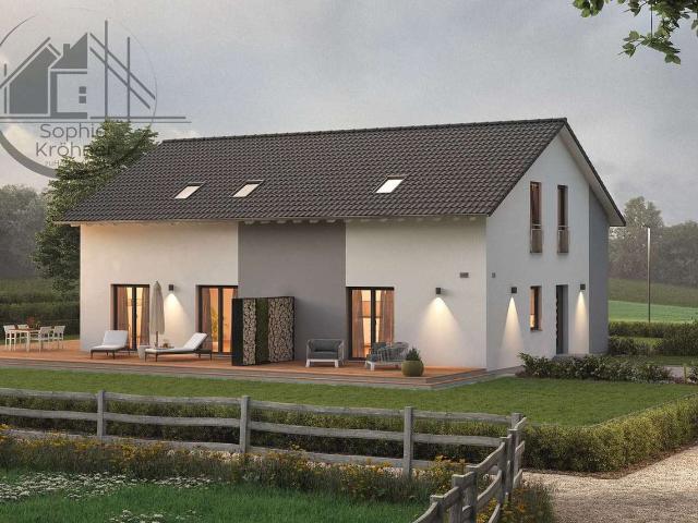 Doppelhaushälfte bauen