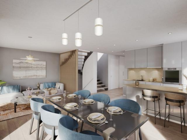 Doppelhaushälfte D1 – 5,5 Zimmer auf einem 265 m² großen Grundstück