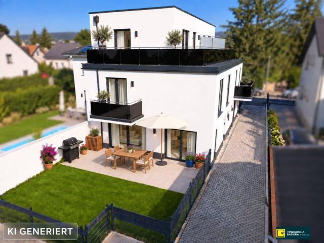 Doppelhaushälfte in ruhiger Siedlungslage | Südgarten | Dachterrasse