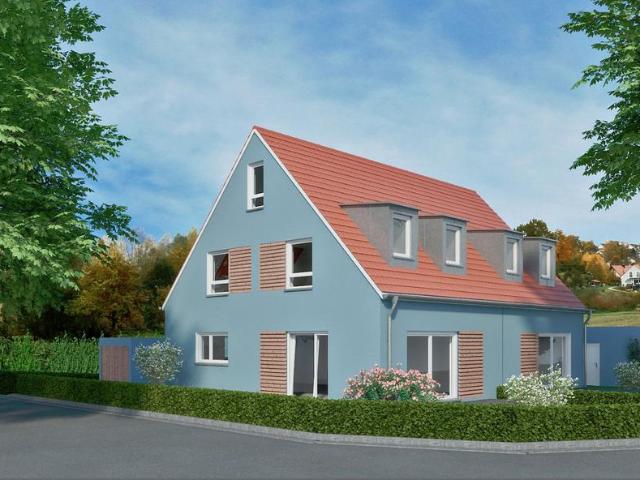 Doppelhaushälfte Ziegelbauweise massiv Neubau neuster Standard
