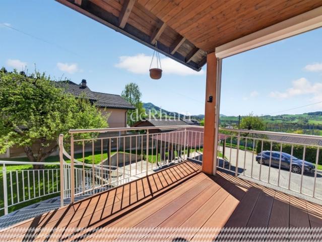 Doppelkabinett mit 6,5 Zimmern Balkon, Terrasse und Garten