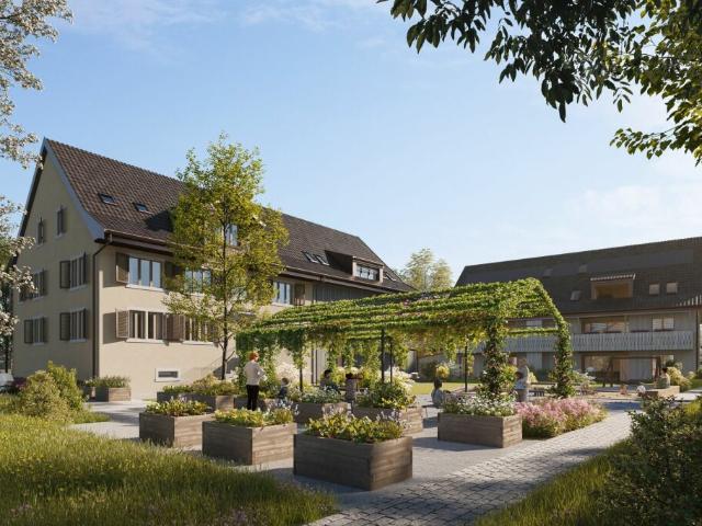 «Dorf Ottikon»: Attraktives Eckhaus mit viel Freiraum Bezug ab Februar 2027