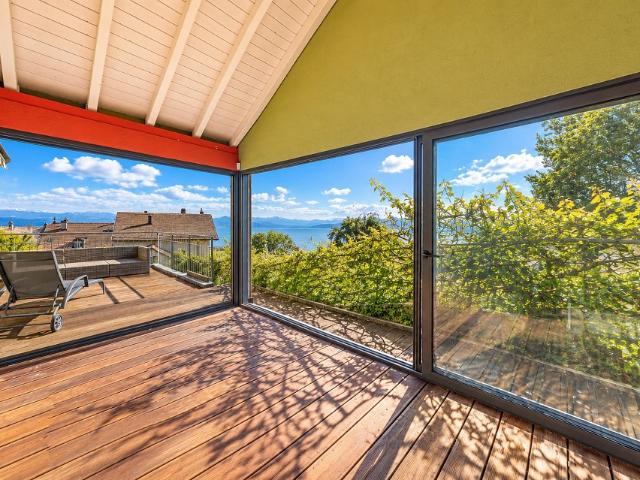 Dorfhaus mit 160 m²: zwischen Weinbergen und dem Genfersee