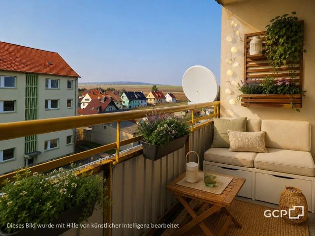 Dorfidylle genießen: Familienwohnung mit Balkon & Stellplatz zum Anmieten !