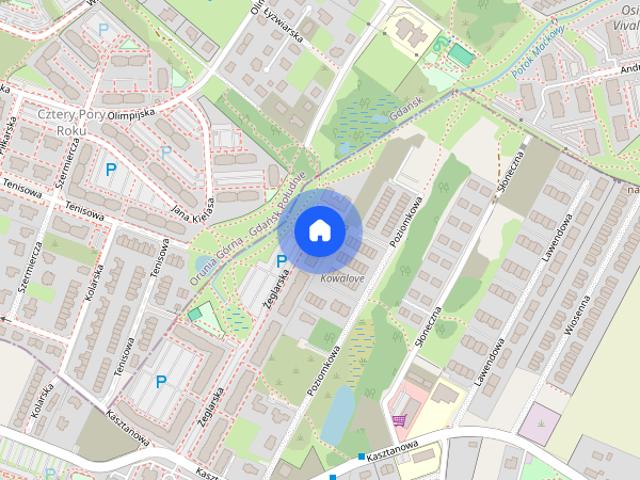 Dostępne OD 1 Grudnia, 3 Pokoje, Wirtualny Spacer