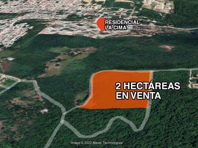DOS HECT?REAS DE TERRENO EN VENTA AL SUR PONIENTE DE TUXTLA GUTIERREZ