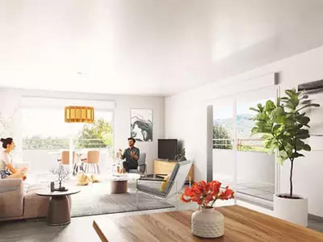 Douvaine 74140 Achat / Vente appartement 4 pièces t4 terrasse cave