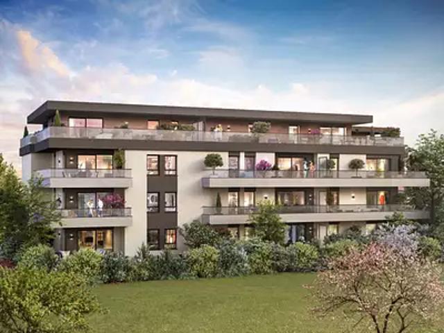 Douvaine 74140 Achat / Vente appartement neuf 4 pièces t4 balcon