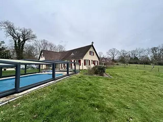 Douville en Auge 14430 Achat / Vente maison 6 pièces t6 piscine terrasse