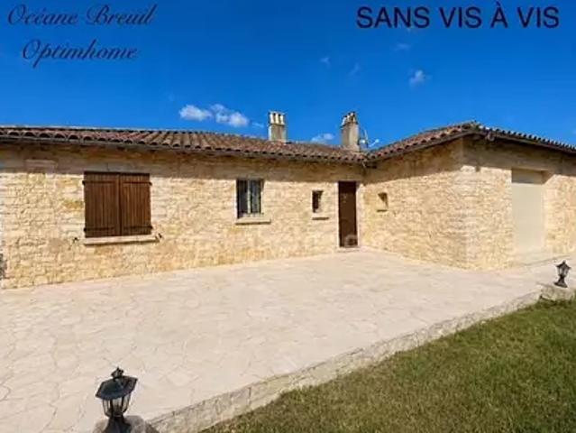 Douzains 47330 Achat / Vente maison 5 pièces t5 piscine terrasse