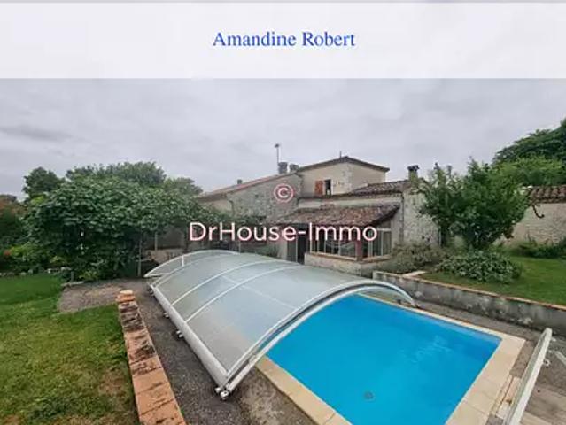 Douzains 47330 Achat / Vente maison 8 pièces t8 piscine terrasse