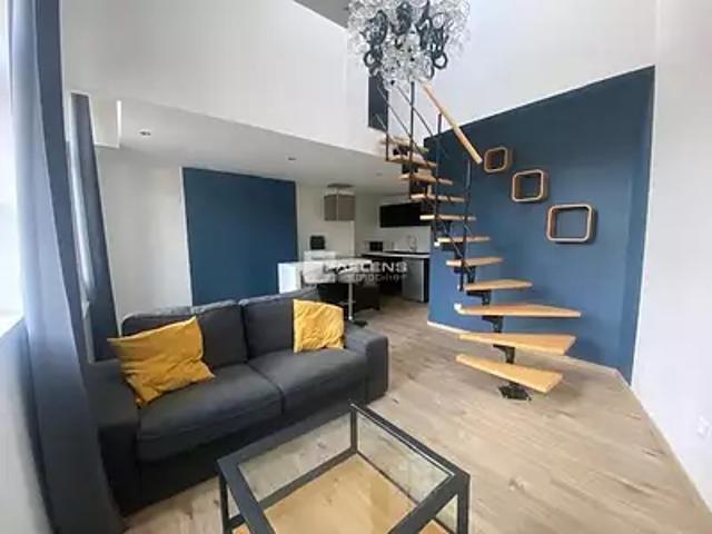 Douai 59500 Location appartement 2 pièces t2 au dernier étage