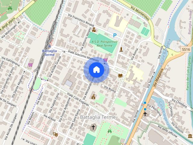 Double bedroom, well connected to the University of Padua