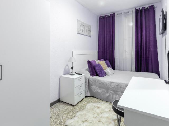 Double bedroom with your own Fridge in La Sagrera