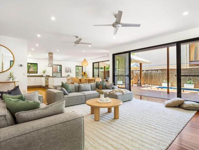 Double storey beachfront pad on Tallow Beach with pool FULLY FURNISHED