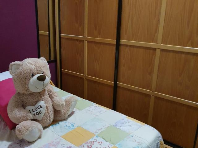 Double room, the gallery on this room has the laundry space for all the tenants in the flat