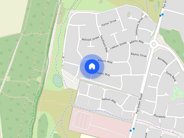 Douglas Road, Hednesford, Cannock, Staffordshire, WS12