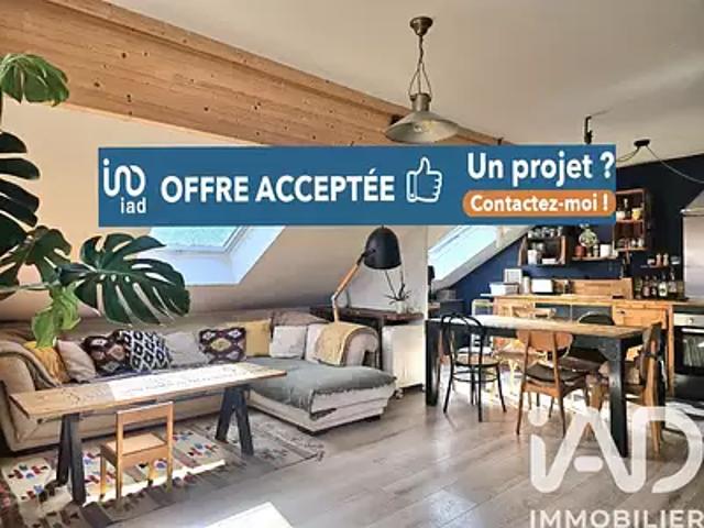 Doussard 74210 Achat / Vente appartement 3 pièces t3 au dernier étage
