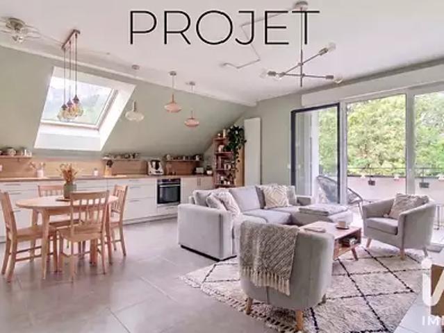 Doussard 74210 Achat / Vente appartement 3 pièces t3 au dernier étage