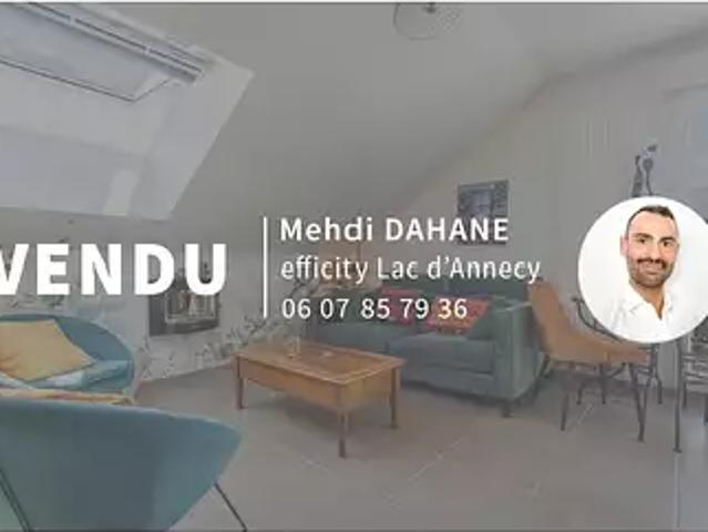 Doussard 74210 Achat / Vente appartement 3 pièces t3 balcon
