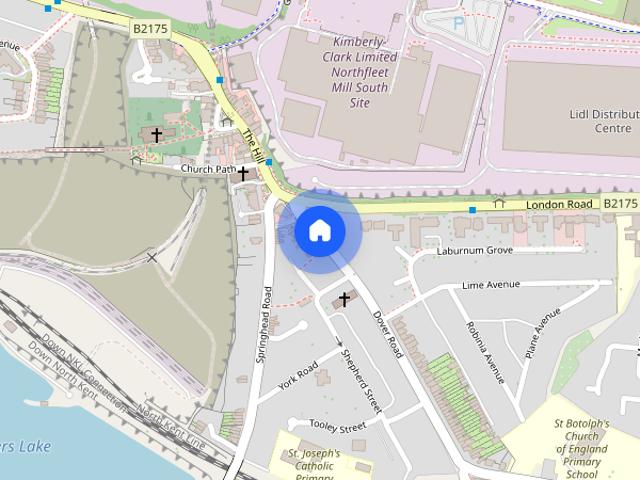 Dover Road, Northfleet, Gravesend, Kent, DA11
