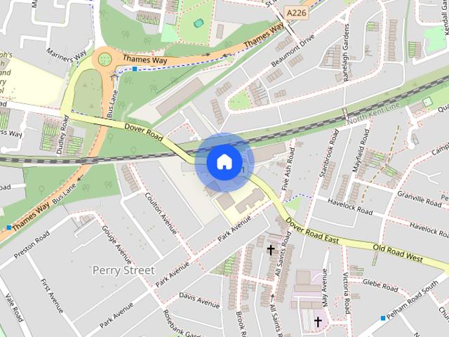 Dover Road East, Northfleet, Kent, DA11