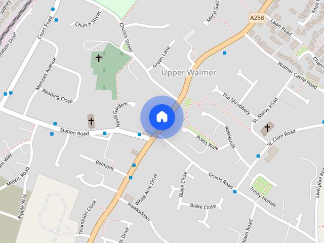 Dover Road, Walmer, Deal, CT14