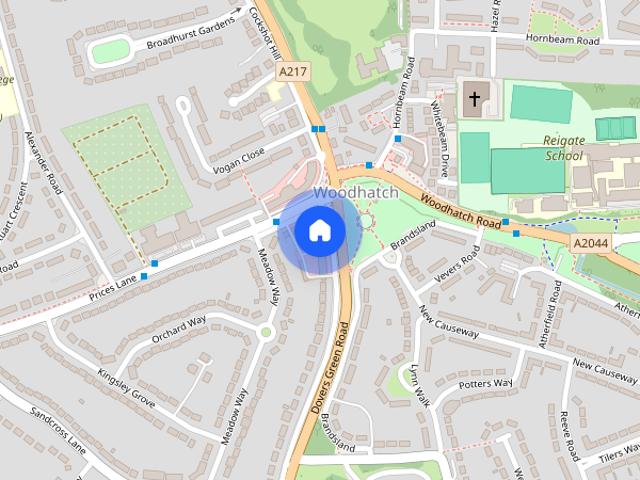 Dovers Green Road,Reigate,RH2 8BS £1200