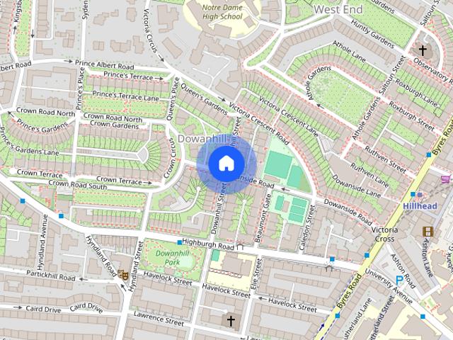 Dowanside Road, Dowanhill, Glasgow